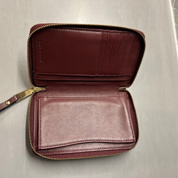 MARC JACOBS - BOW RUBINO - WRIST PHONE WALLET - BURGUNDY / WINE - Picture 2 of 7